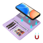For Honor X8 4G / X30i / Play6T Pro Magnetic Case BETOPNICE Detachable PU Leather Phone Cover with Strap