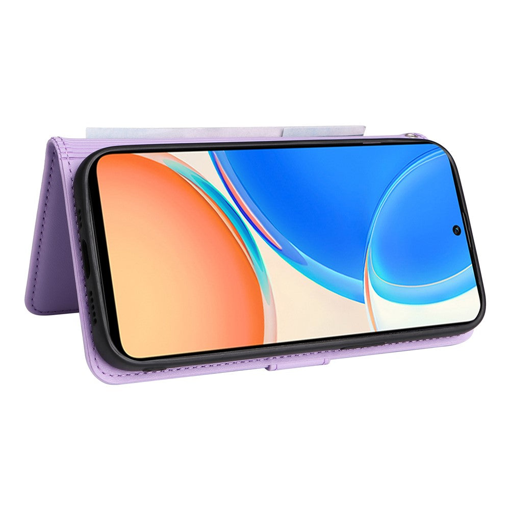 For Honor X8 4G / X30i / Play6T Pro Magnetic Case BETOPNICE Detachable PU Leather Phone Cover with Strap