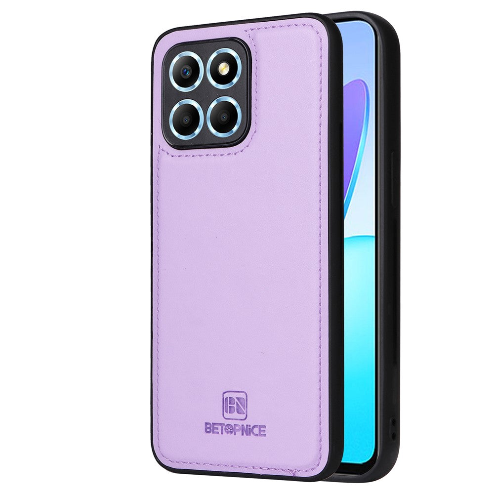 For Honor X8 5G / X6 4G / Play6C 4G / X6s 4G / 70 Lite / X8a 5G Magnetic Case BETOPNICE Detachable PU Leather Phone Cover with Strap