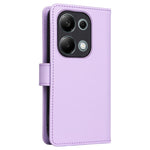 For Xiaomi Redmi Note 14S 4G / Note 13 Pro 4G / Poco M6 Pro 4G Magnetic Case BETOPNICE Detachable PU Leather Phone Cover with Strap
