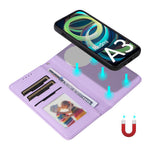 For Xiaomi Redmi A3 4G / Poco C61 4G Magnetic Case BETOPNICE Detachable PU Leather Phone Cover with Strap