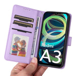 For Xiaomi Redmi A3 4G / Poco C61 4G Magnetic Case BETOPNICE Detachable PU Leather Phone Cover with Strap
