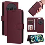 For Xiaomi Redmi A3 4G / Poco C61 4G Magnetic Case BETOPNICE Detachable PU Leather Phone Cover with Strap