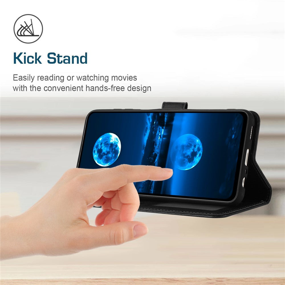 For Xiaomi 14 Case Full Protection Folding Stand Leather Phone Cover with Wallet