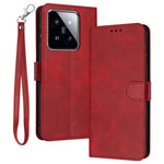 Phone Cases for Xiaomi 14 Pro Leather Wallet Cell Phone Stand Calf Texture Cover