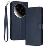 For Xiaomi 14 Ultra Case PU Leather Stand Phone Back Cover with Wrist Strap