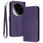 For Xiaomi 14 Ultra Case PU Leather Stand Phone Back Cover with Wrist Strap