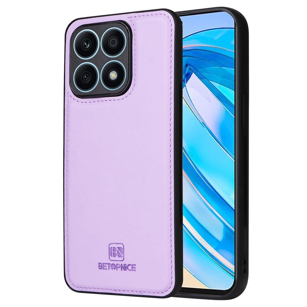 For Honor X8a 4G Magnetic Case BETOPNICE Detachable PU Leather Phone Cover with Strap