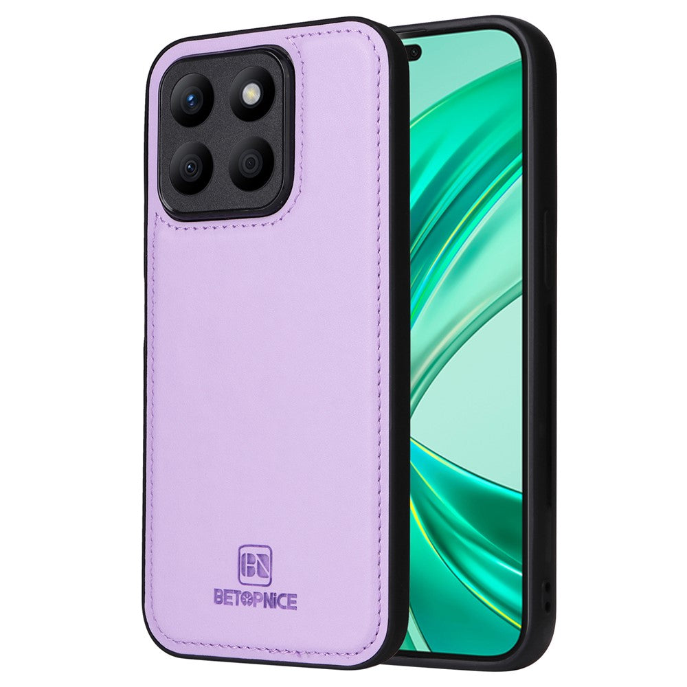 For Honor X8b 4G Magnetic Case BETOPNICE Detachable PU Leather Phone Cover with Strap