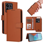 For Xiaomi Redmi Note 13 Pro 5G / Poco X6 5G Magnetic Case BETOPNICE Detachable PU Leather Phone Cover with Strap