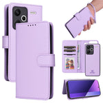 For Xiaomi Redmi Note 13 Pro+ 5G Magnetic Case BETOPNICE Detachable PU Leather Phone Cover with Strap
