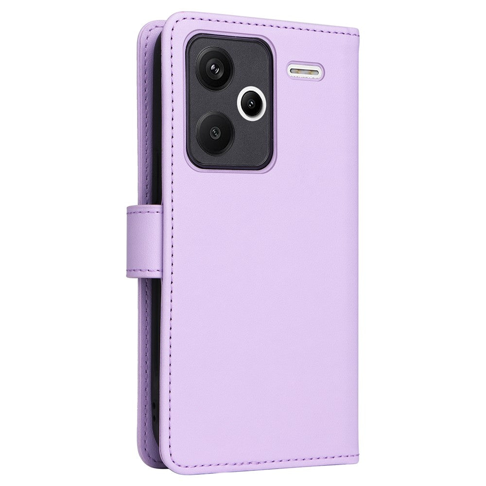 For Xiaomi Redmi Note 13 Pro+ 5G Magnetic Case BETOPNICE Detachable PU Leather Phone Cover with Strap