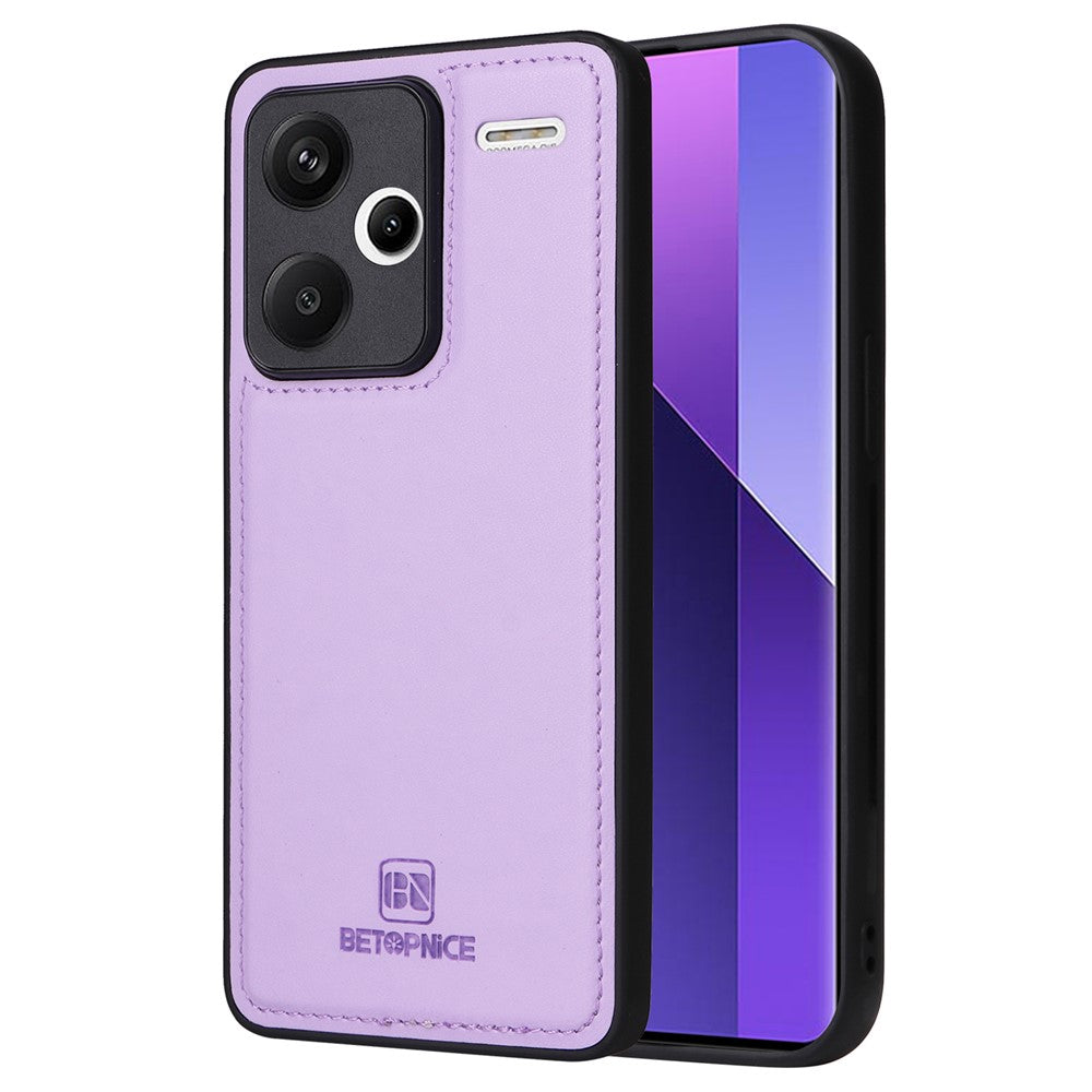 For Xiaomi Redmi Note 13 Pro+ 5G Magnetic Case BETOPNICE Detachable PU Leather Phone Cover with Strap