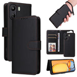 For Xiaomi Redmi 13C 4G / Poco C65 4G Magnetic Case BETOPNICE Detachable PU Leather Phone Cover with Strap
