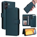 For Xiaomi Redmi 13C 4G / Poco C65 4G Magnetic Case BETOPNICE Detachable PU Leather Phone Cover with Strap