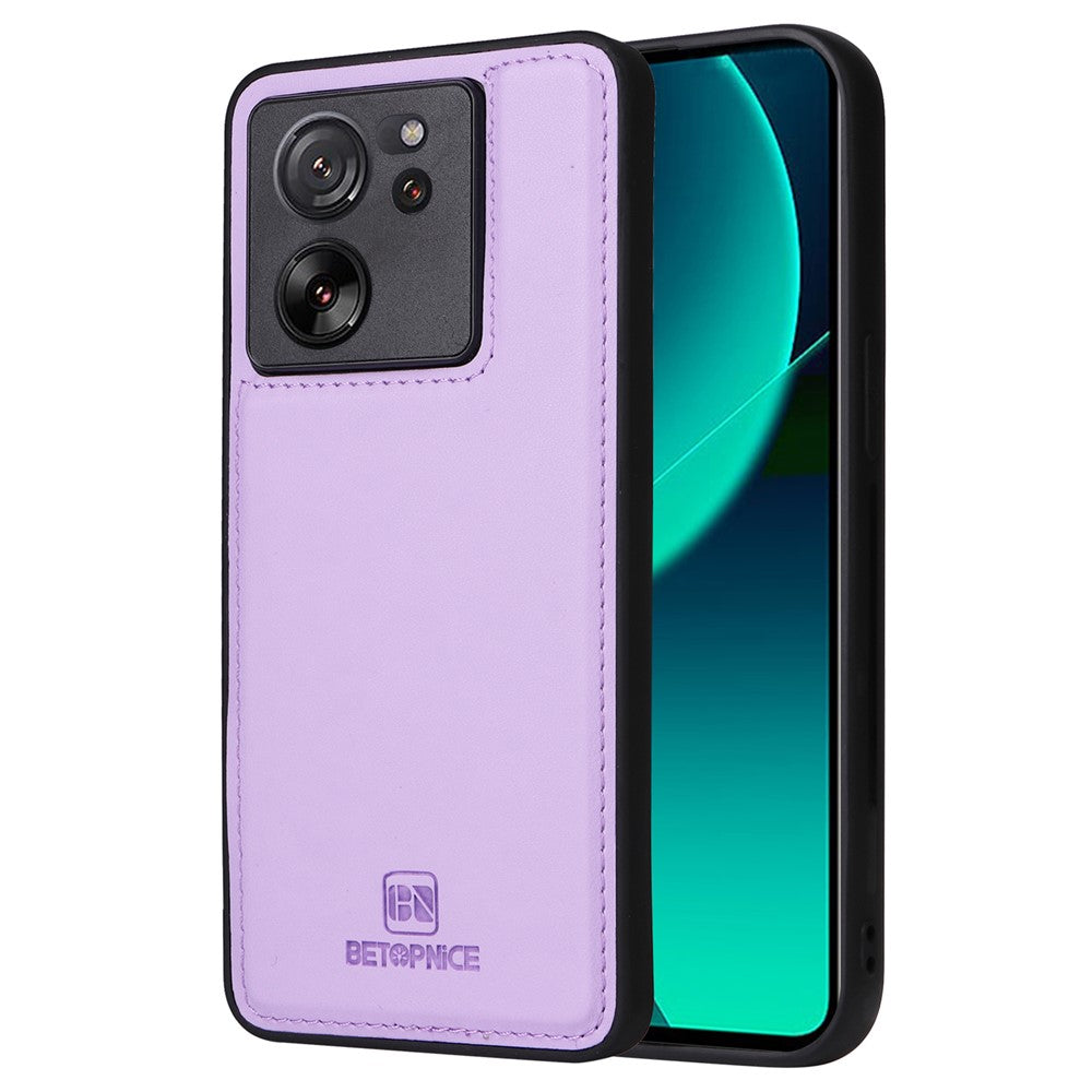 Xiaomi Redmi K60 Ultra / 13T / 13T Pro Magnetiskt skal BETOPNICE Avtagbart PU-läderfodral med rem