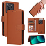 Xiaomi Redmi K60 Ultra / 13T / 13T Pro Magnetiskt skal BETOPNICE Avtagbart PU-läderfodral med rem