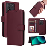 Xiaomi Redmi K60 Ultra / 13T / 13T Pro Magnetiskt skal BETOPNICE Avtagbart PU-läderfodral med rem