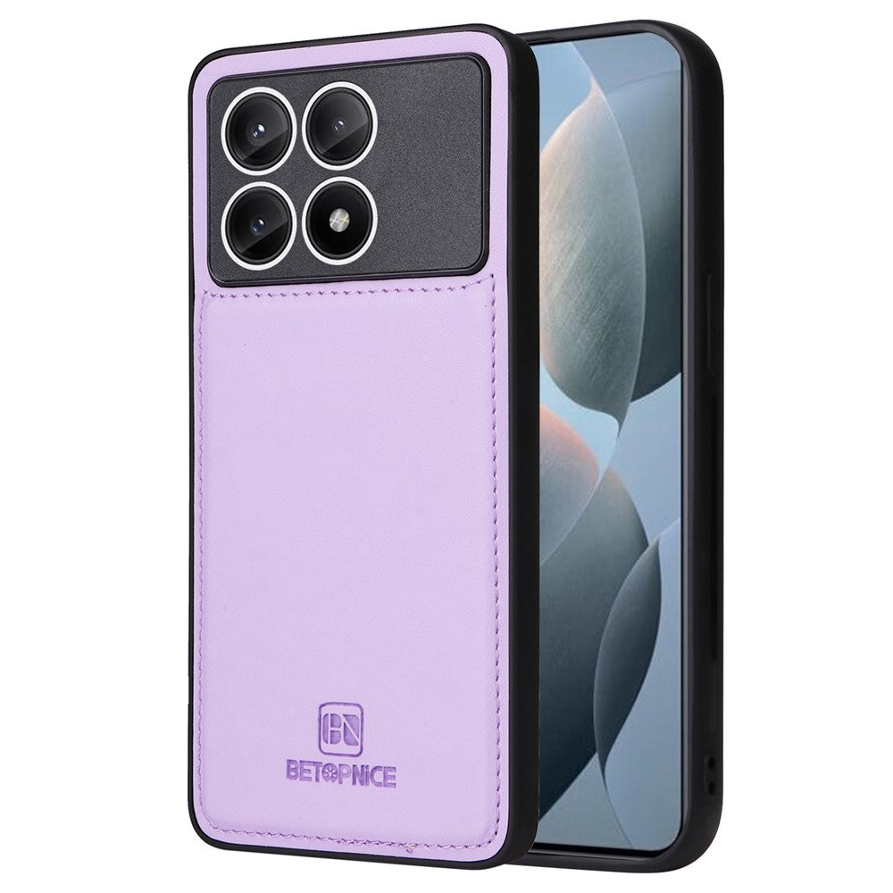 For Xiaomi Redmi K70E 5G / Poco X6 Pro 5G Magnetic Case BETOPNICE Detachable PU Leather Phone Cover with Strap