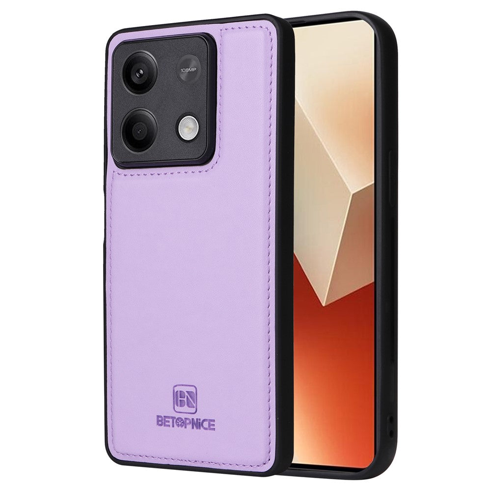 For Xiaomi Redmi Note 13 5G Magnetic Case BETOPNICE Detachable PU Leather Phone Cover with Strap