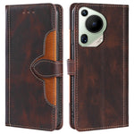 For Huawei Pura 70 Ultra Case Leather Stand Phone Cover Skin Touch Feeling Phone Shell