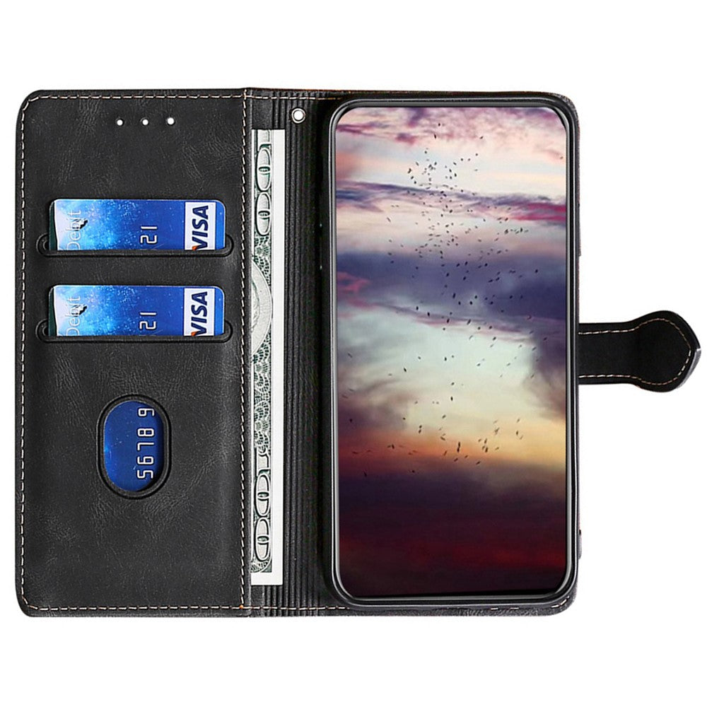 Til Samsung Galaxy M55 5G / C55 5G / F55 5G Pung Etui Læder Telefoncover Mobiltilbehør