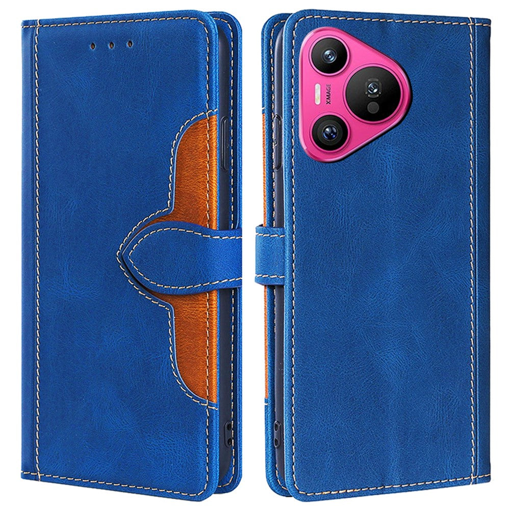 For Huawei Pura 70 Case Magnetic Buckle Leather Skin Feel Phone Cover