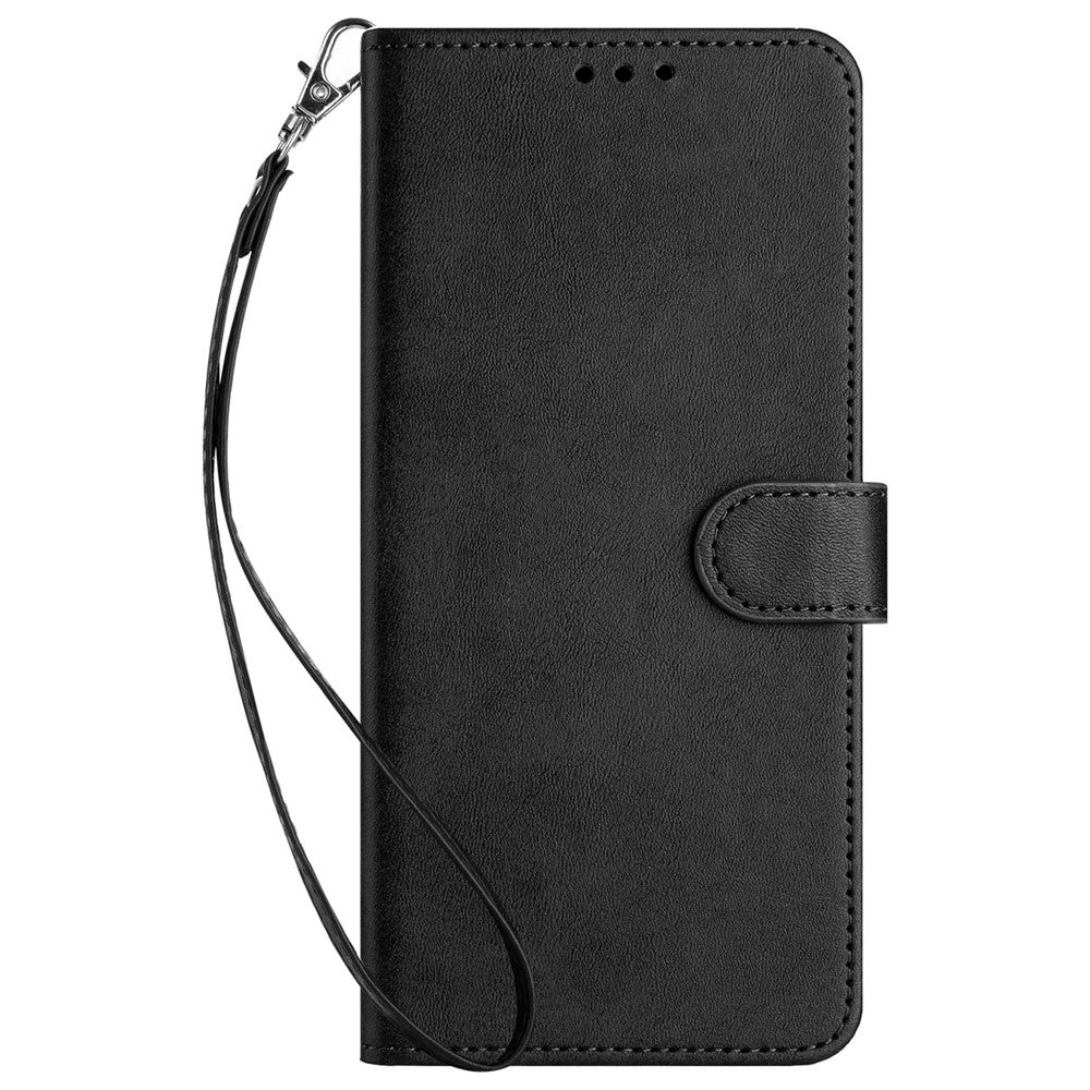 For Honor X8b 4G Case Calf Texture Leather Wallet Flip Stand Mobile Phone Cover