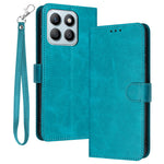 For Honor X8b 4G Case Calf Texture Leather Wallet Flip Stand Mobile Phone Cover