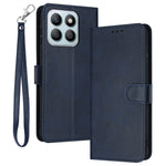 For Honor X8b 4G Case Calf Texture Leather Wallet Flip Stand Mobile Phone Cover