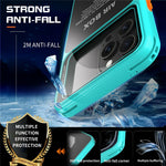 SHELLBOX Air Box-serien til iPhone 15 Pro Max Vandtæt Cover PC+TPU+PET Beskyttende Telefoncover