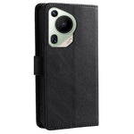 For Huawei Pura 70 Ultra Case Drop Resistant Calf Texture Leather Phone Cover