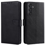 For Samsung Galaxy M55 5G / C55 5G / F55 5G Case Calf Texture Leather Wallet Stand Phone Cover