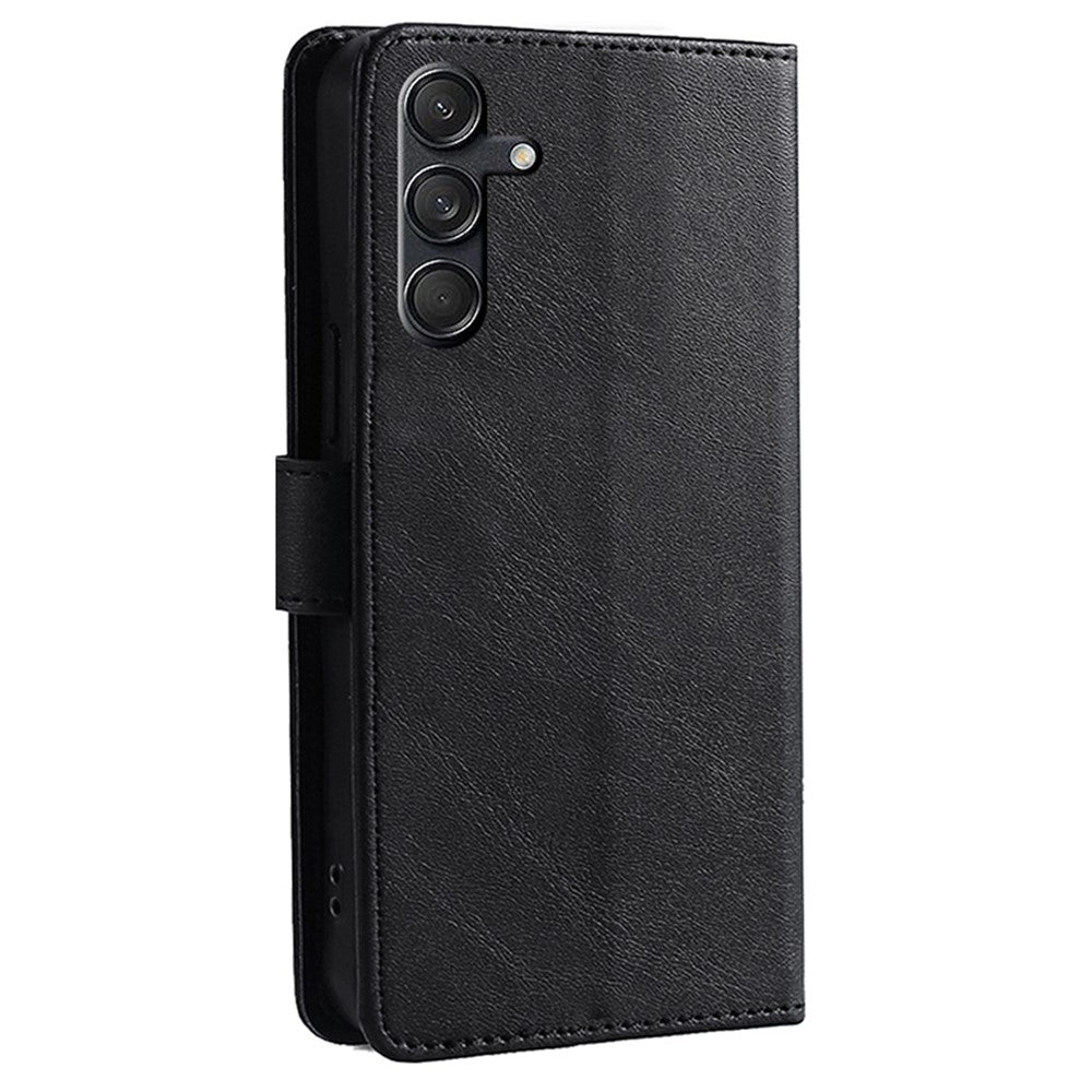 For Samsung Galaxy M55 5G / C55 5G / F55 5G Case Calf Texture Leather Wallet Stand Phone Cover