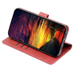 OnePlus Nord CE4 5G-skal PU-läder+TPU-mobilskyddsfodral med vadstruktur, plånbok