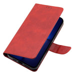 OnePlus Nord CE4 5G-skal PU-läder+TPU-mobilskyddsfodral med vadstruktur, plånbok