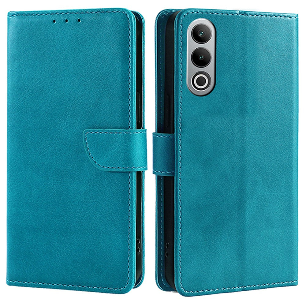 OnePlus Nord CE4 5G-skal PU-läder+TPU-mobilskyddsfodral med vadstruktur, plånbok