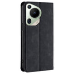 For Huawei Pura 70 Ultra Case PU Leather Hidden Magnetic Adsorption Flip Phone Cover