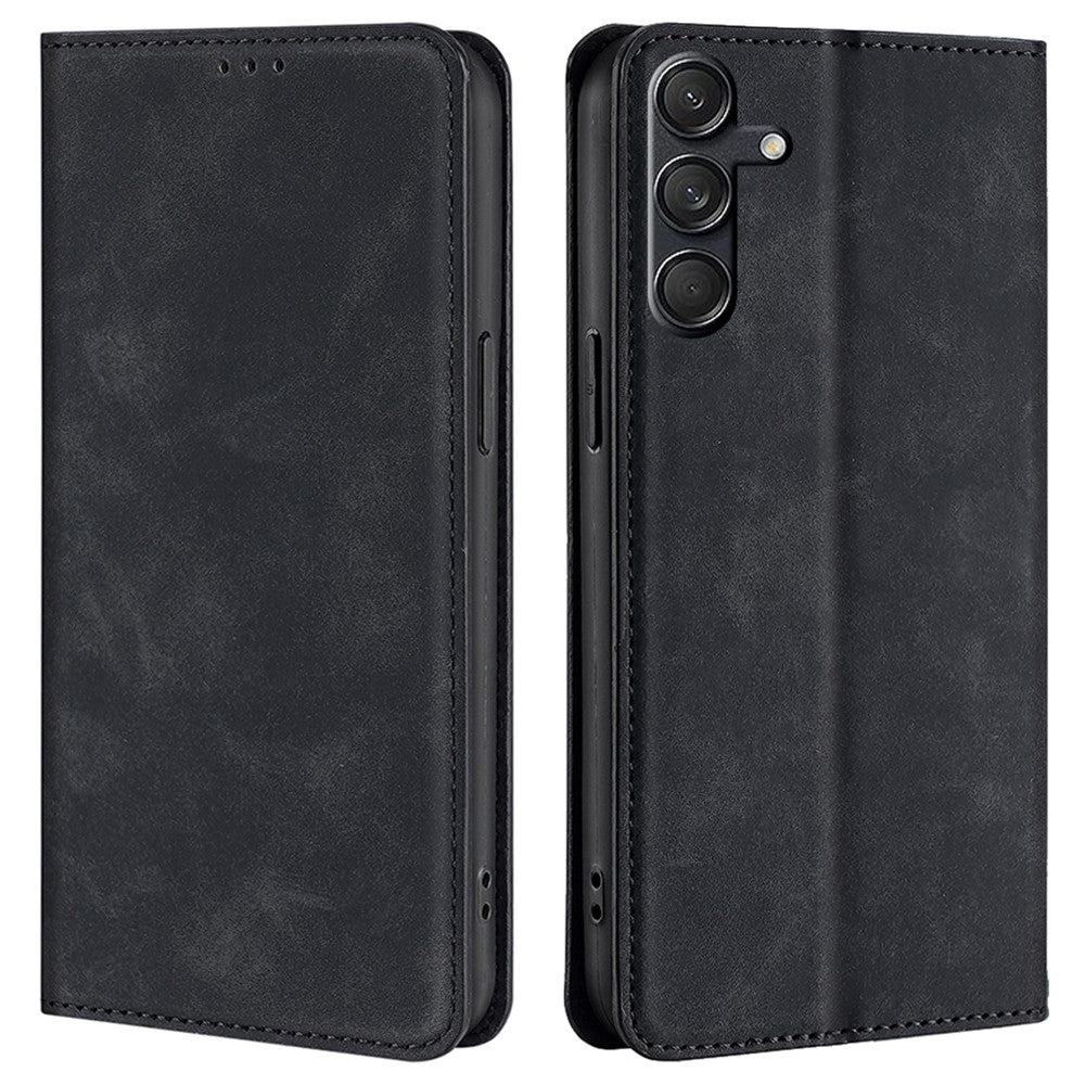 For Samsung Galaxy M55 5G / C55 5G / F55 5G Card Slot Phone Case Skin-Touch Feeling PU Leather Cover