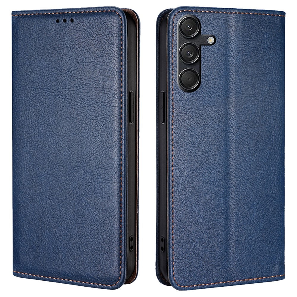 Til Samsung Galaxy M55 5G / C55 5G / F55 5G Pung Etui Magnetisk Auto-Absorberende Læder Telefoncover