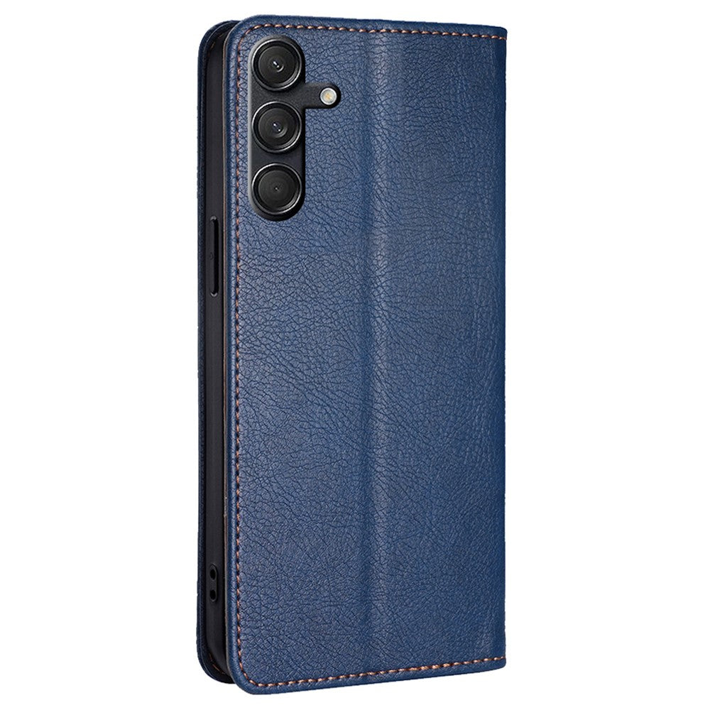 Til Samsung Galaxy M55 5G / C55 5G / F55 5G Pung Etui Magnetisk Auto-Absorberende Læder Telefoncover
