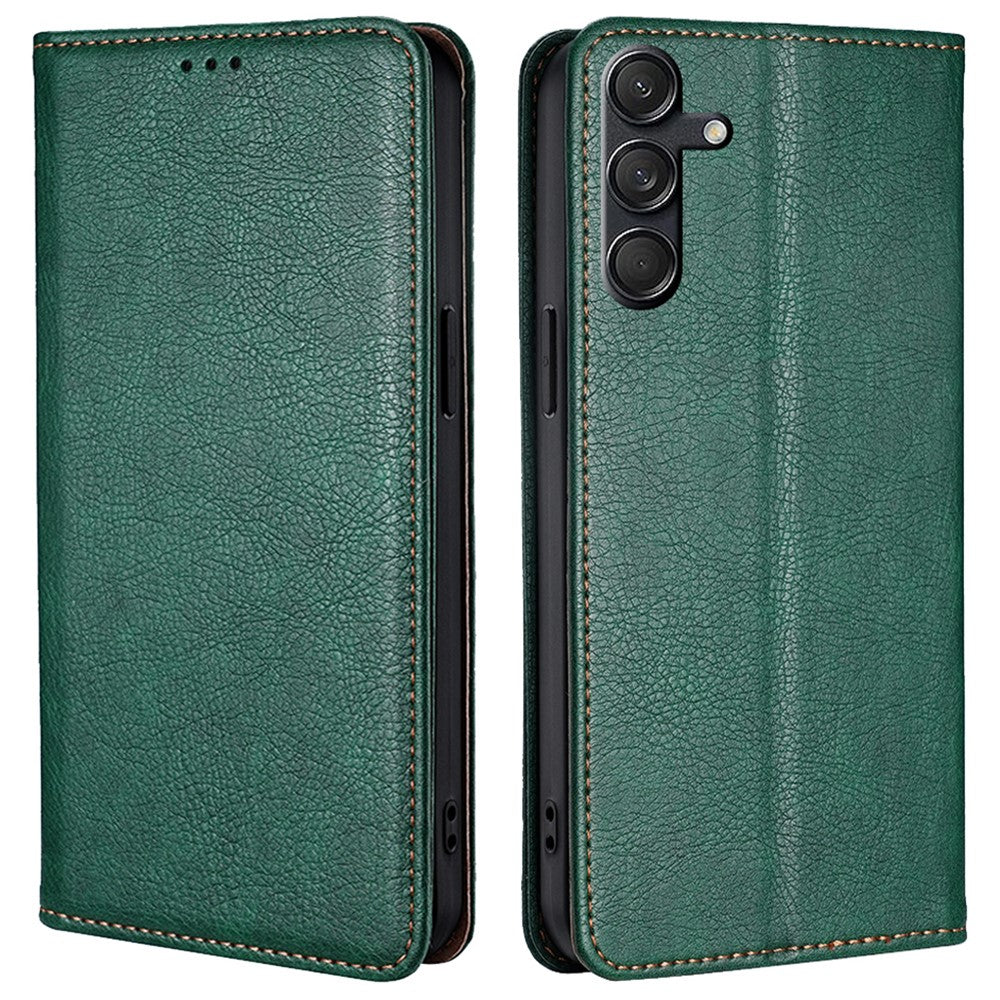 Til Samsung Galaxy M55 5G / C55 5G / F55 5G Pung Etui Magnetisk Auto-Absorberende Læder Telefoncover