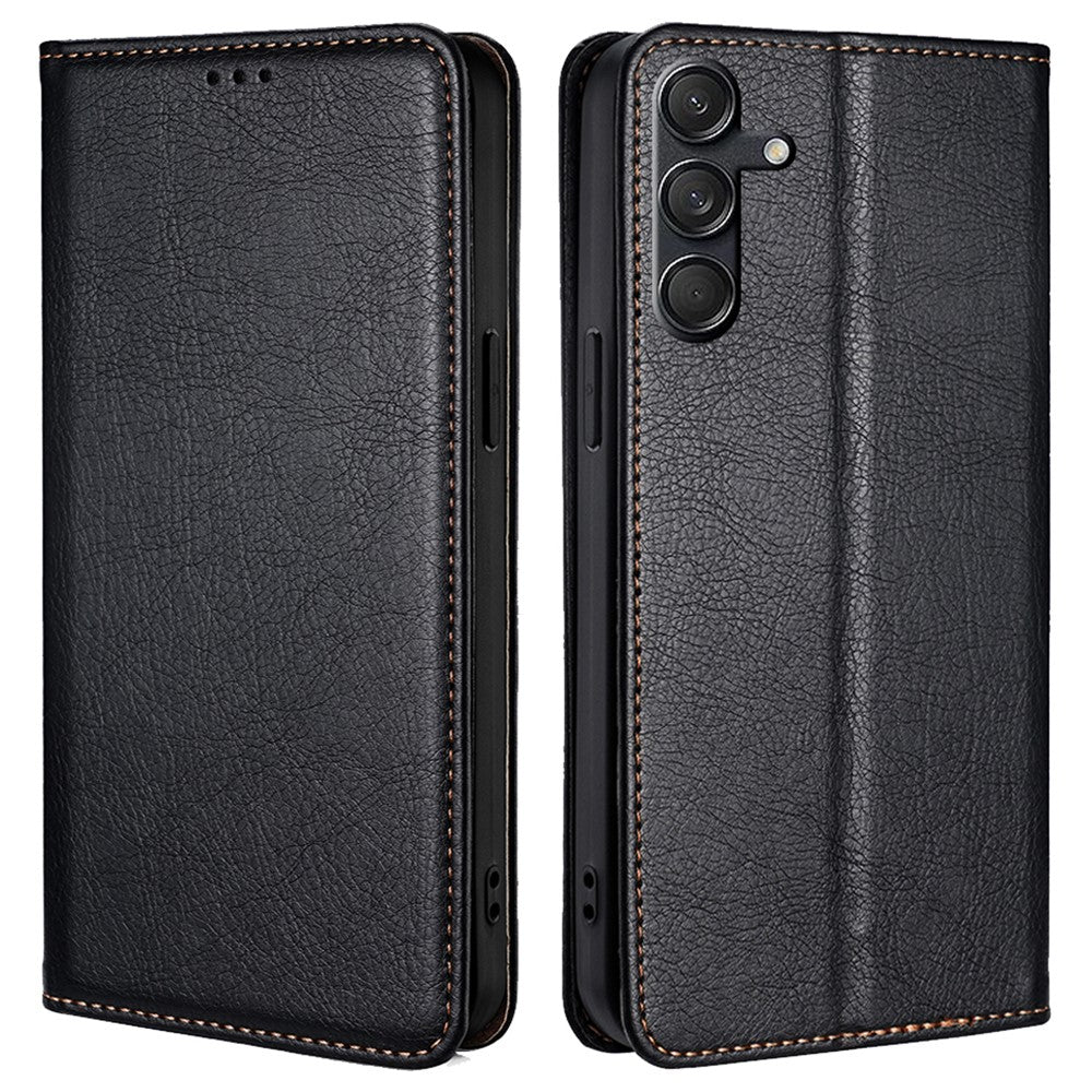 Til Samsung Galaxy M55 5G / C55 5G / F55 5G Pung Etui Magnetisk Auto-Absorberende Læder Telefoncover