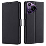 For Huawei Pura 70 Pro / 70 Pro+ Case PU Leather Ultra-Thin Shockproof Wallet Phone Cover