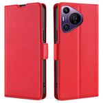 For Huawei Pura 70 Pro / 70 Pro+ Case PU Leather Ultra-Thin Shockproof Wallet Phone Cover
