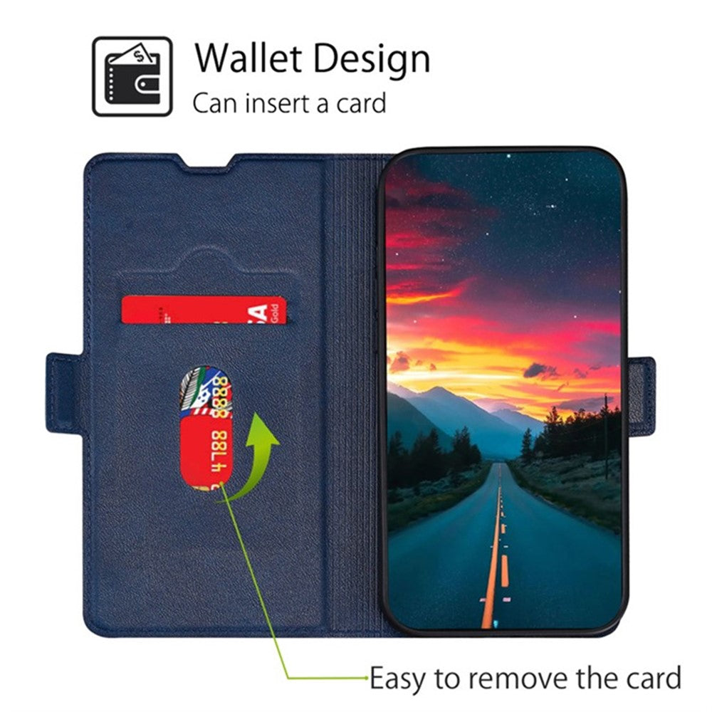 For Huawei Pura 70 Case with Card Slots Leather Phone Cover