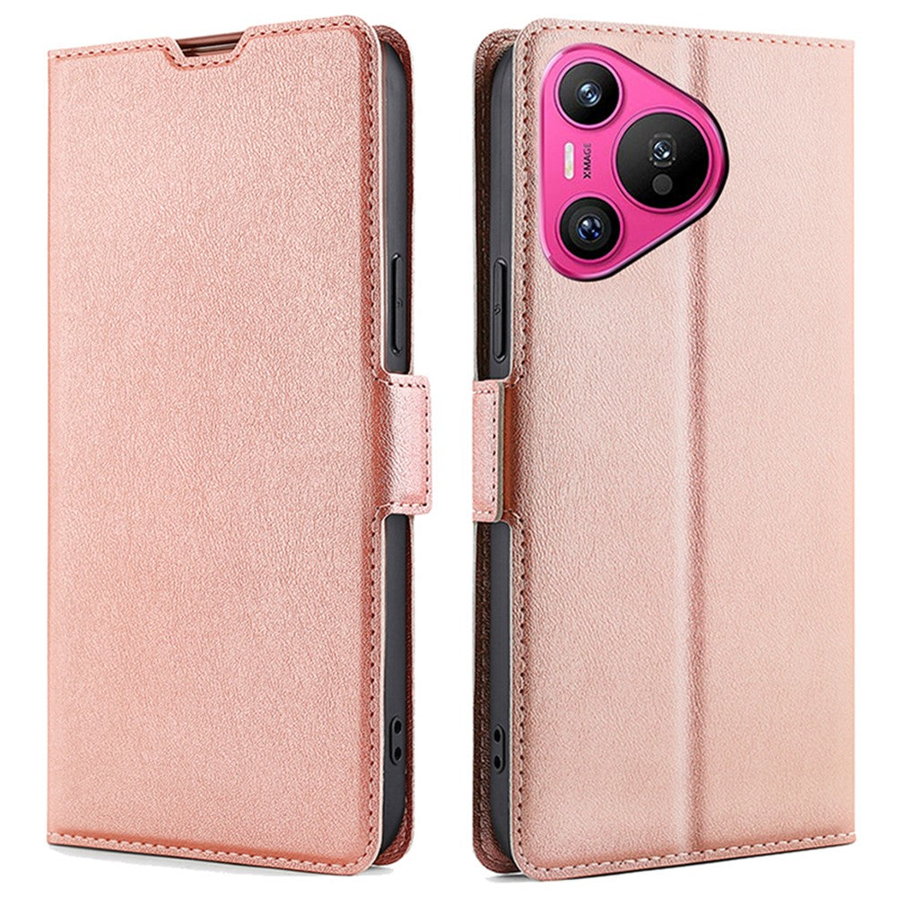 For Huawei Pura 70 Case with Card Slots Leather Phone Cover
