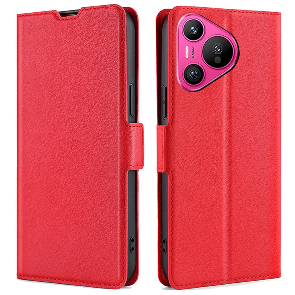 For Huawei Pura 70 Case with Card Slots Leather Phone Cover