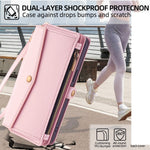For Huawei Pura 70 Ultra Cell Phone Case Zipper Pocket Leather Wallet Stand Cover with 2 Straps