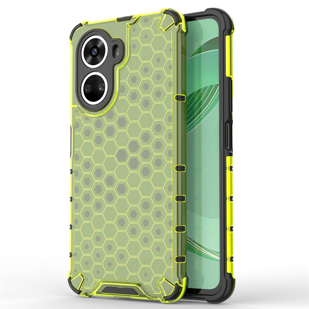 Huawei Nova 12 SE 4G Honeycomb-skal PC+TPU-dämpning, stötsäkert mobilskydd